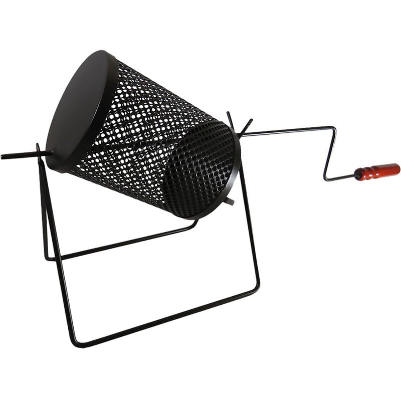 foto del prodotto caldarrostiera girevole base cm 22 x 35 x h 30
