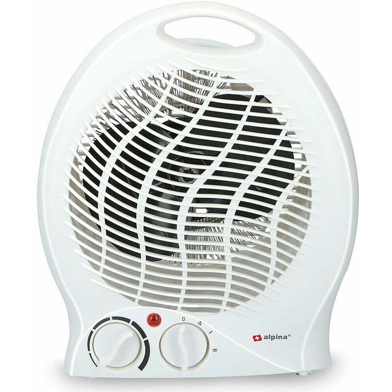 foto del prodotto caldobagno potenza 2000 watt con termostato regolabile bianco caldo freddo