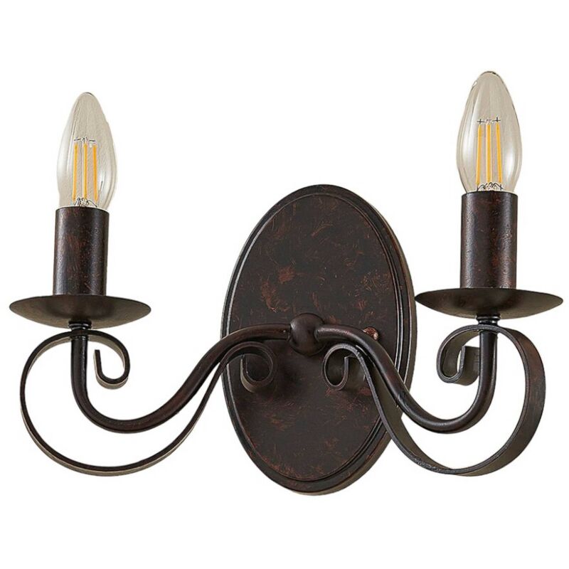 foto del prodotto caleb' in marrone da metallo - lucande