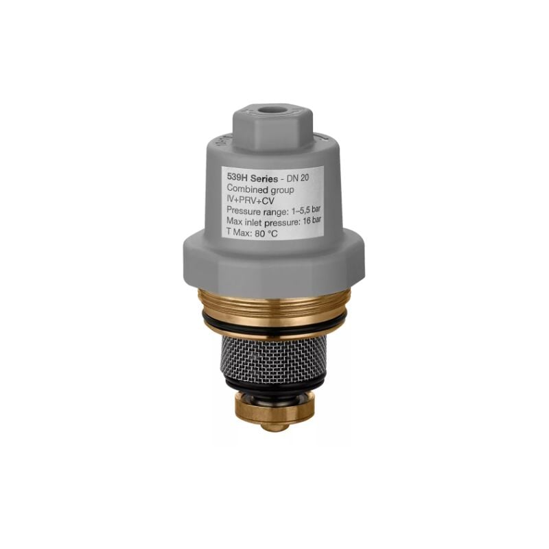 foto del prodotto caleffi cartuccia di ricambio per gruppo combinato per controllo pressione 539005h 3 4