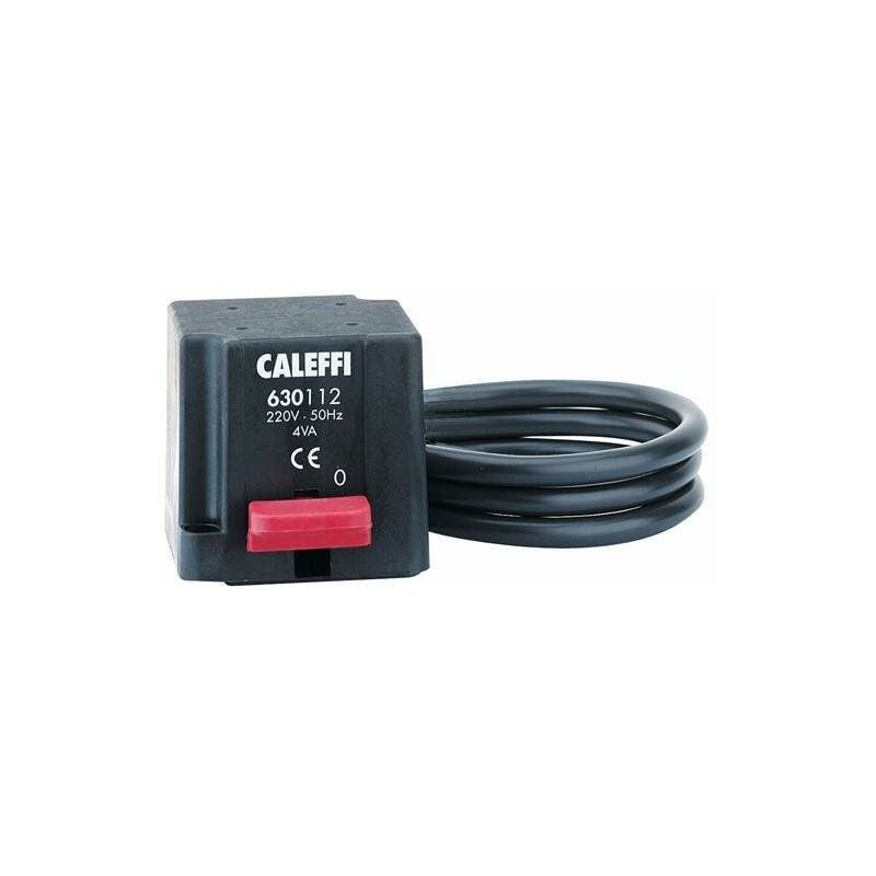 foto del prodotto caleffi comando elettrotermico con microinterruttore ausiliario 630112 630114 24v