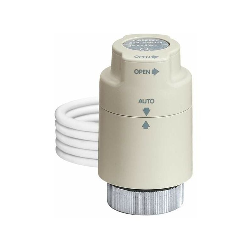 foto del prodotto caleffi comando elettrotermico con microinterruttore ausiliario 6563 24v