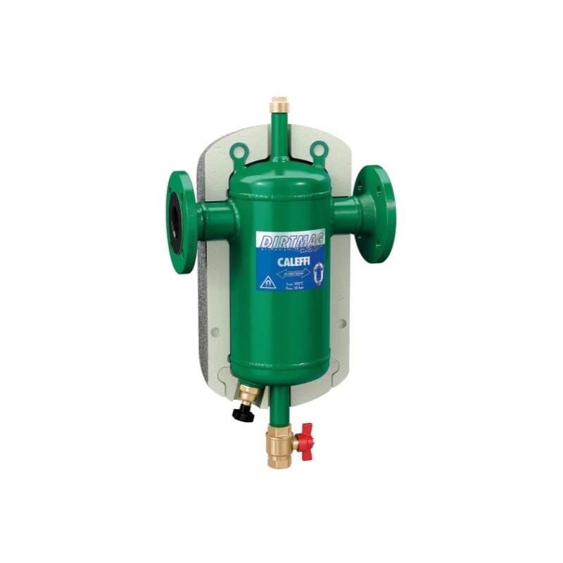 foto del prodotto caleffi defangatore con magnete e corpo in acciaio, dn 150 dirtmag 546615 150