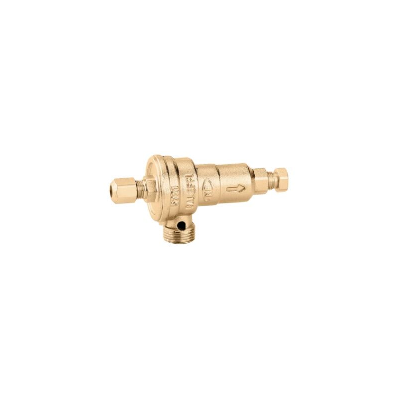 foto del prodotto caleffi disconnettore a zone di pressioni differenti non controllabili per caldaiette autonome a gas 572106 ottone