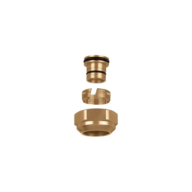 foto del prodotto caleffi raccordo a diametro autoadattabile per tubi in plastica. interno 19,5 esterno 25 darcal 680605 19,5 25