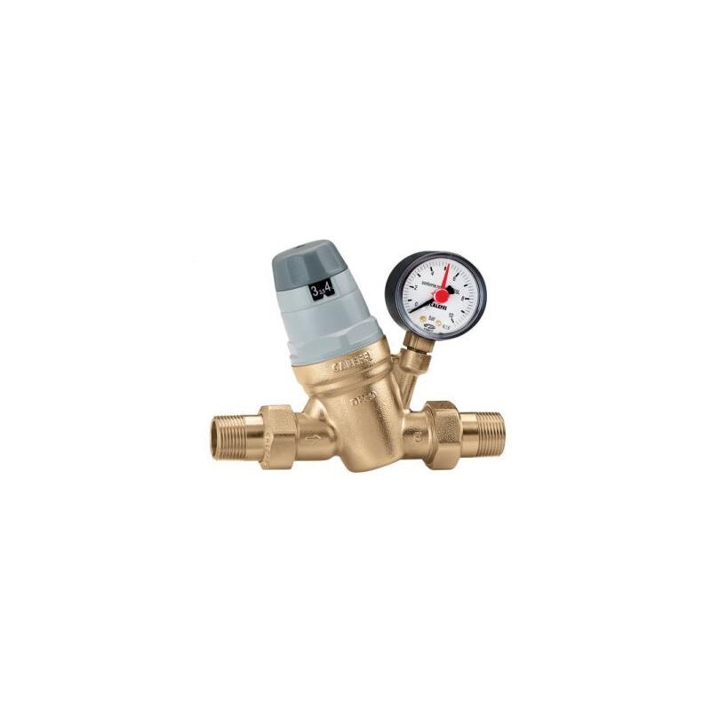 foto del prodotto caleffi riduttore di pressione 535 1 2 thermador con ru e manometro r53515