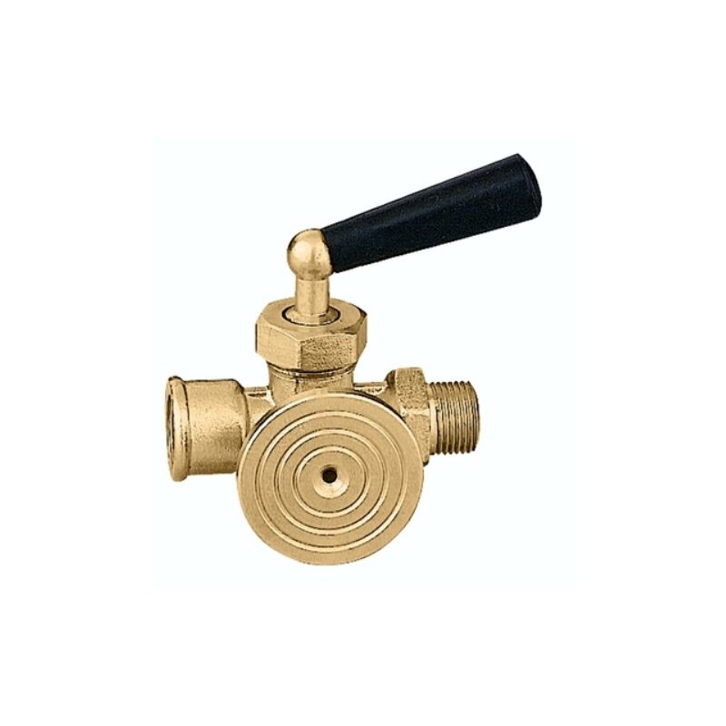 foto del prodotto caleffi rubinetto ispesl 3 vie 1 4