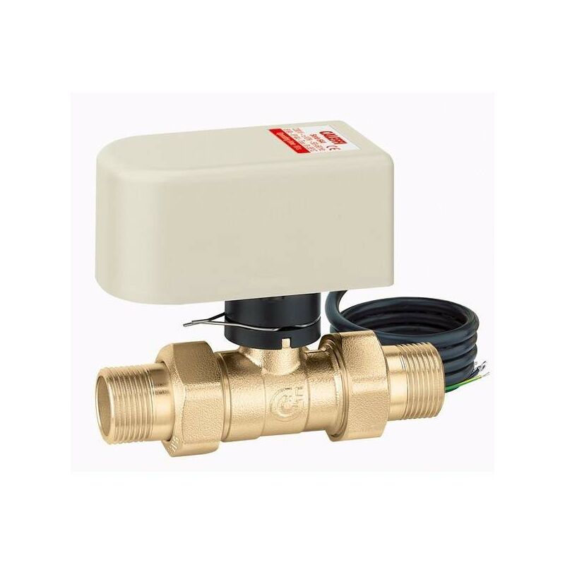 foto del prodotto caleffi valvola a sfera a due vie motorizzata 64424 64425 24v 3 4 