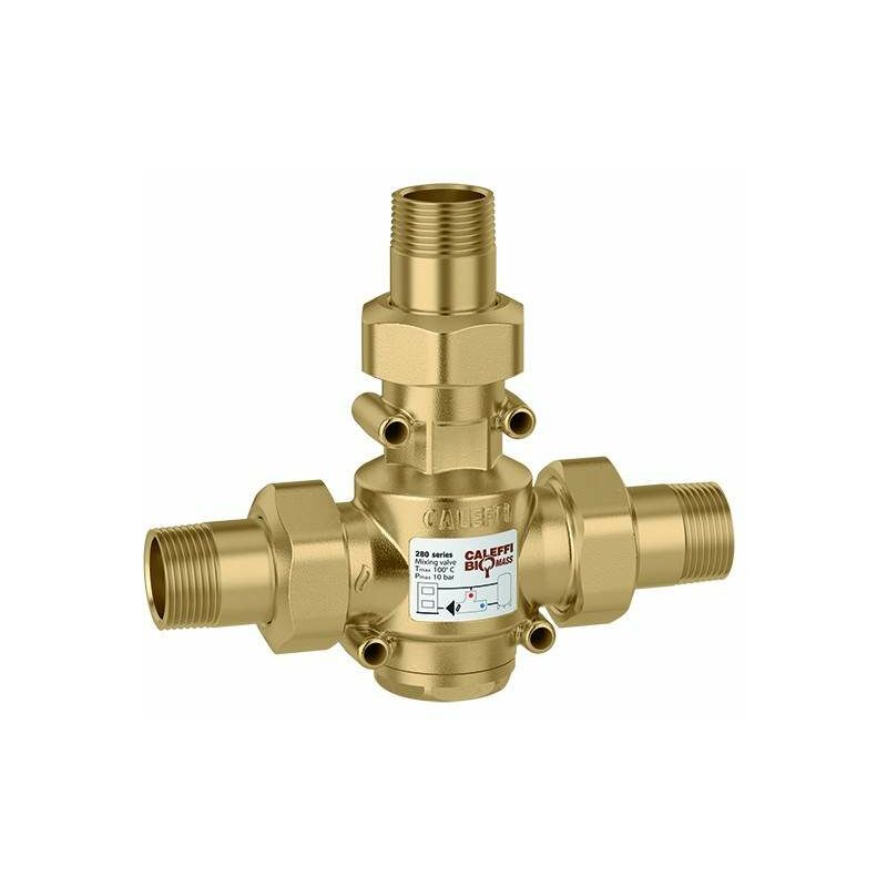 immagine 0 del prodotto caleffi valvola anticondensa con controllo termostatico della temperatura 280 dn25 1 60 c