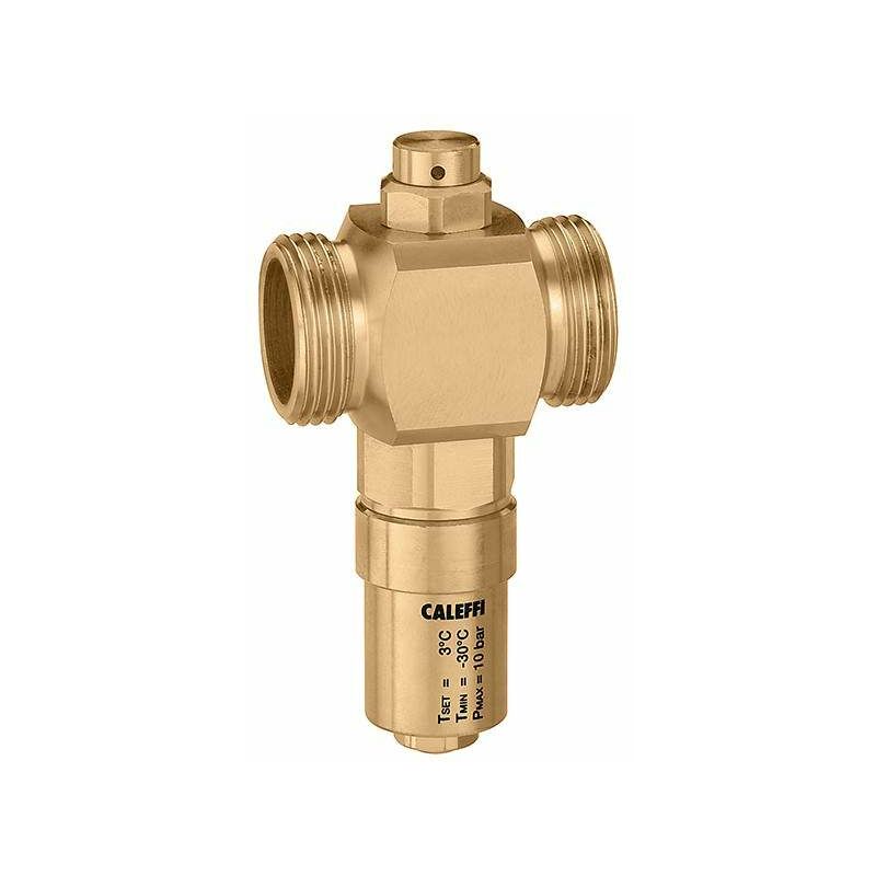 foto del prodotto caleffi valvola antigelo con corpo in ottone 108 istop 1 1 2 