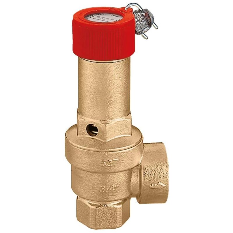 foto del prodotto caleffi valvola di sicurezza certificata inail ex ispesl 1 6bar 527660