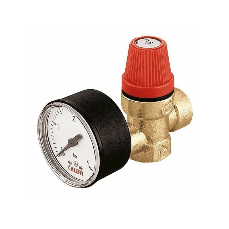 foto del prodotto caleffi valvola di sicurezza ordinaria certificata 313 1 2 senza manometro 3