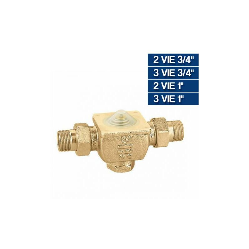 foto del prodotto caleffi valvola di zona a pistone 632500 633500 632600 633600 vari tipi 24927v 2 vie 3 4 24927 