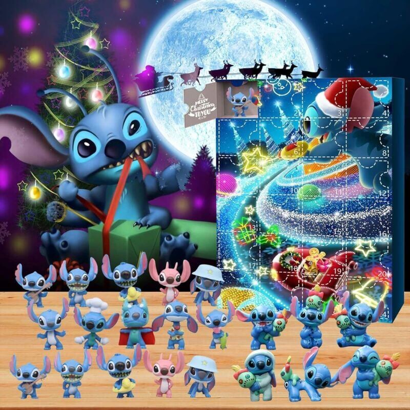 foto del prodotto calendrier de l avent de no l 2024 calendrier de l avent de no l id al sur 24 jours cadeau surprise pour filles, gar ons et enfants