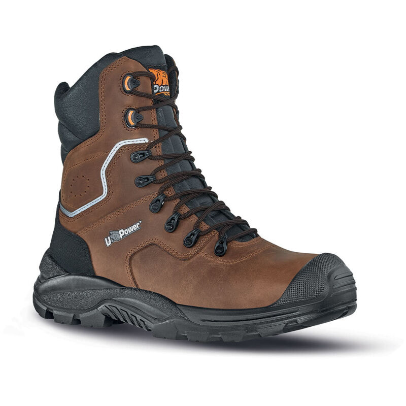 immagine 0 del prodotto calgary uk s3 src scarpe di sicurezza alte marrone nero 44