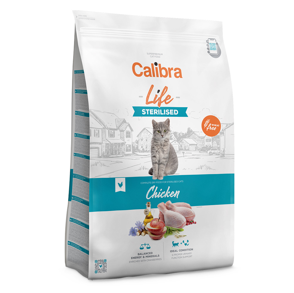 foto del prodotto calibra cat life sterilised pollo 6 kg