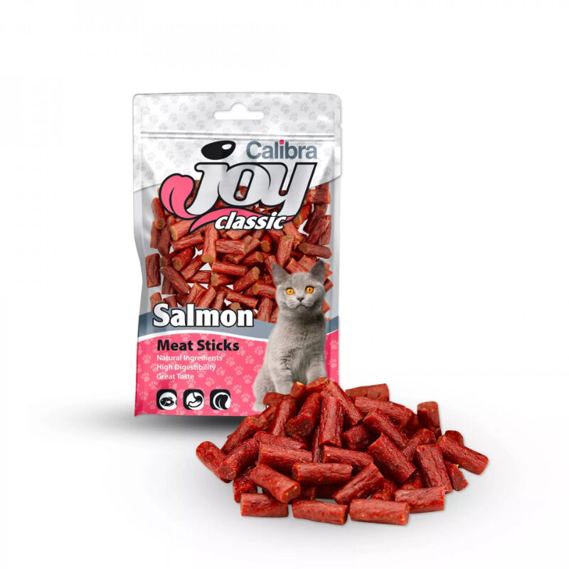 foto del prodotto calibra joy cat classic sticks salmon 70gr