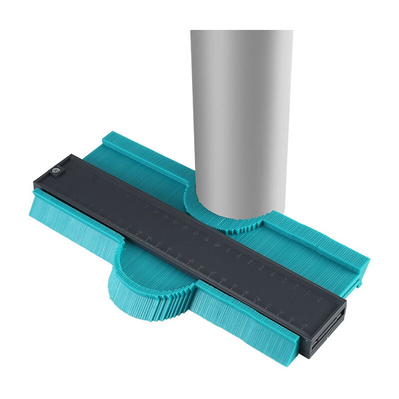 foto del prodotto calibro di contorno duplicatore di contorno strumento di marcatura bloccabile da 25 cm calibro di profilo per misurazione di piastrelle in plastica