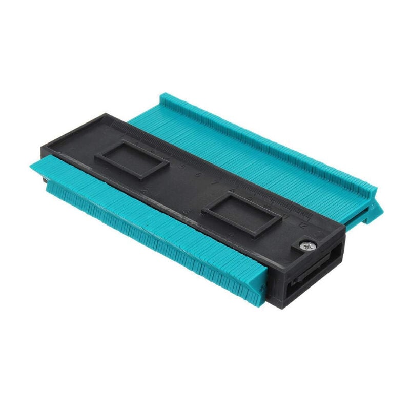 foto del prodotto calibro di profilo duplicatore di contorno di forma di bloccaggio da 5 pollici calibro di profilo per la lavorazione del legno di piastrelle e