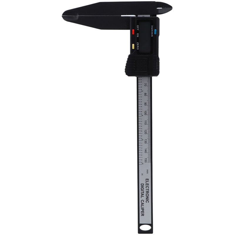 foto del prodotto calibro digitale elettronico 150mm 300mm con righello in carbonio e mascelle lunghe strumento di misura - eosnow