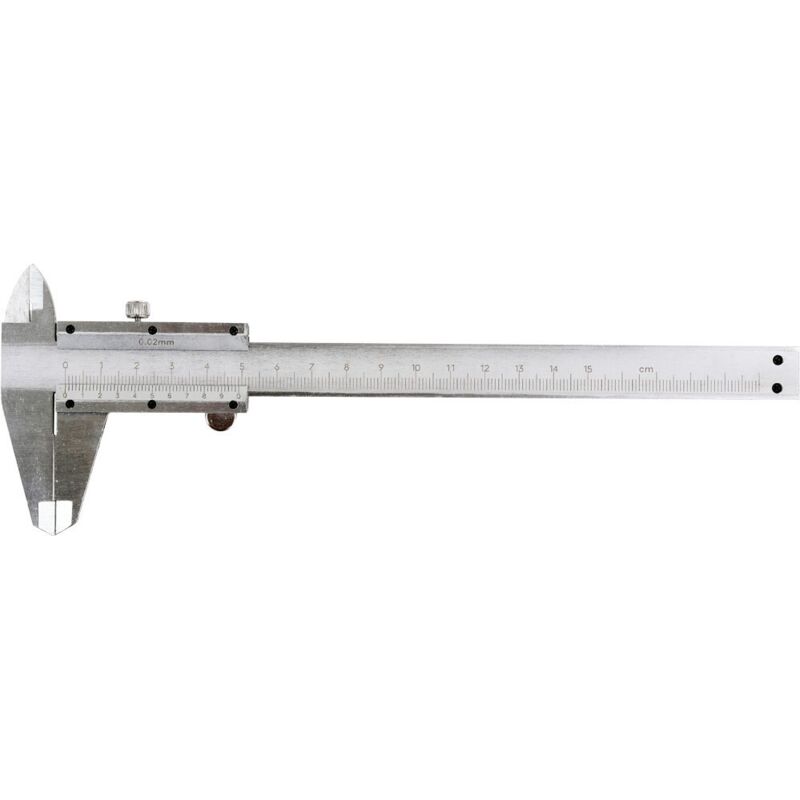 foto del prodotto calibro inox 150 mm 0,02 mm 15110 vorel