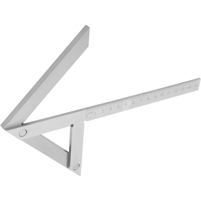 foto del prodotto calibro per marcatura centrale calibri quadrati di centraggio in acciaio inossidabile da 150x130 mm per piastra circolare
