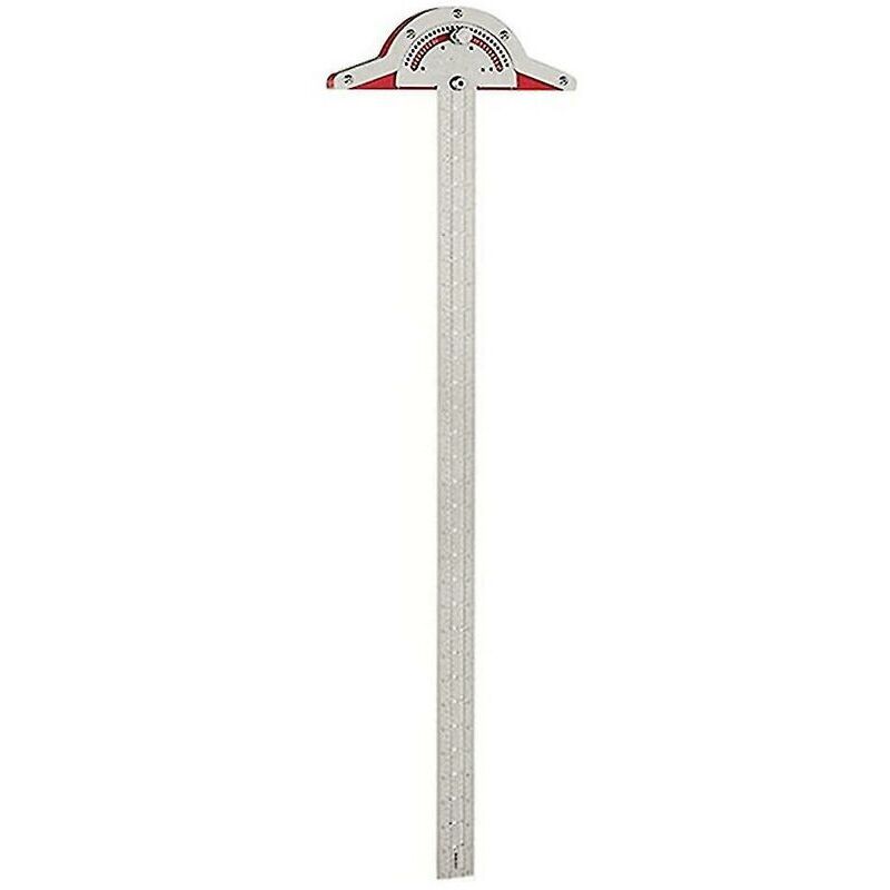 foto del prodotto calibro per marcatura di misurazione del bordo del carpentiere tipo t. calibro per tracciatore da 20 pollici