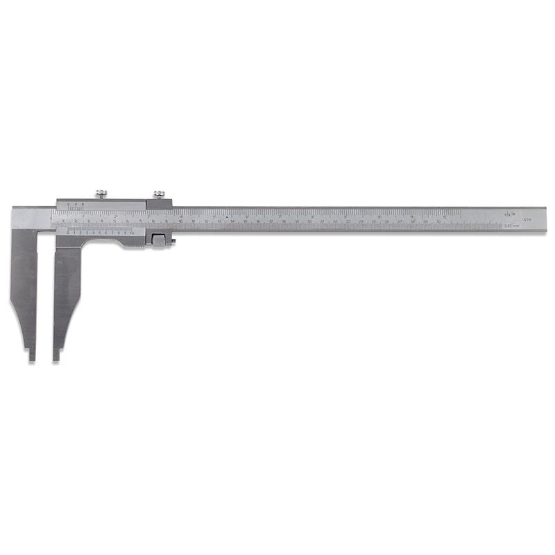 foto del prodotto calibro ventesimale satinato inox da 300 mm risoluzione 0,02 fervi c021 300
