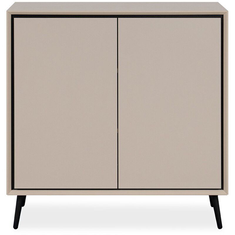 foto del prodotto calicosy cassettiera a 2 ante con gambe in plastica l90 cm arona