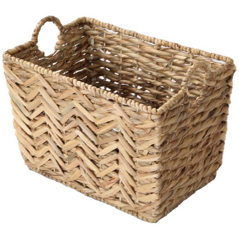 foto del prodotto calicosy cesto alto in giunco d acqua l46cm x h32 cm