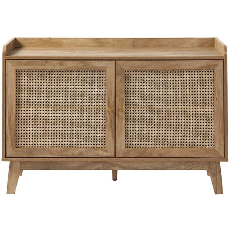 foto del prodotto calicosy credenza in rattan a 2 ante l110 cm palmo