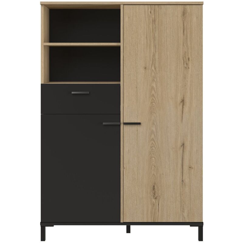 foto del prodotto calicosy mobile alto con 1 cassetto e 2 porte h150 cm trust