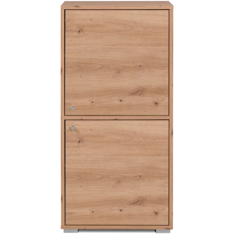 foto del prodotto calicosy mobile contenitore con 3 mensole e 2 porte l46 cm fyn