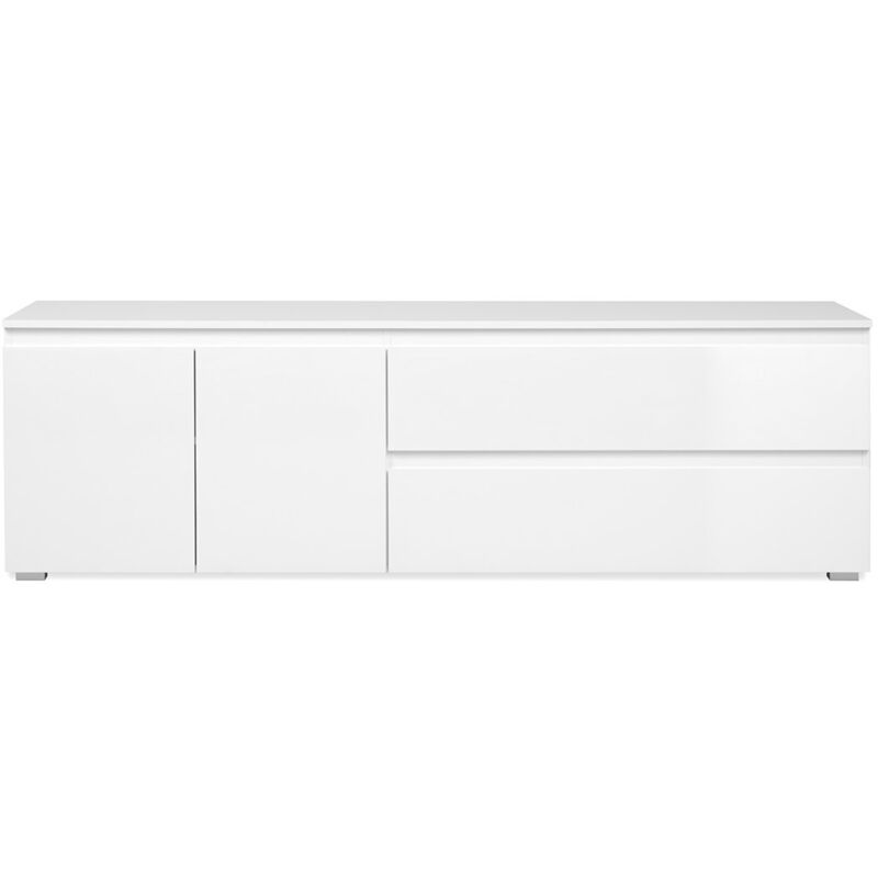 foto del prodotto calicosy mobile tv con 2 porte, 1 scaffale e 2 cassetti l180 cm pretoria