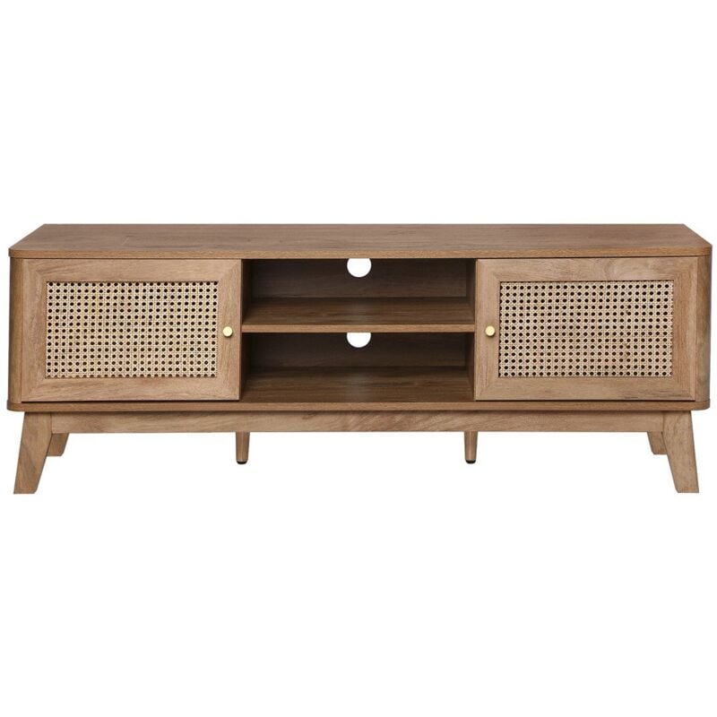 foto del prodotto calicosy porta tv in rattan a 2 ante l140 cm palmo