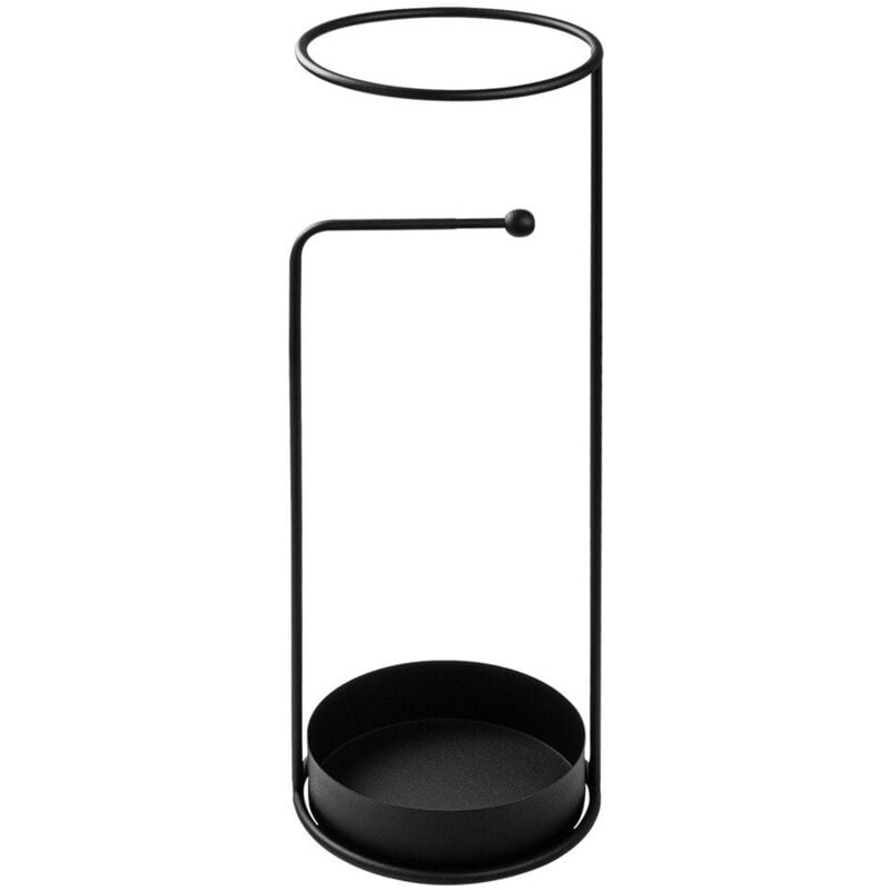 foto del prodotto calicosy portaombrelli in metallo nero h60 cm