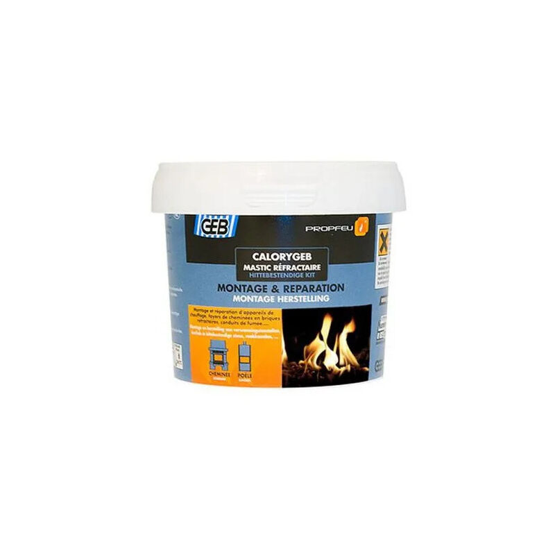 foto del prodotto calory geb riempitivo refrattario, vaso da 300g