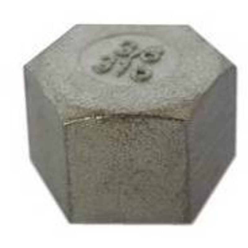 foto del prodotto calotta esagonale acciaio inox 1/2 dh