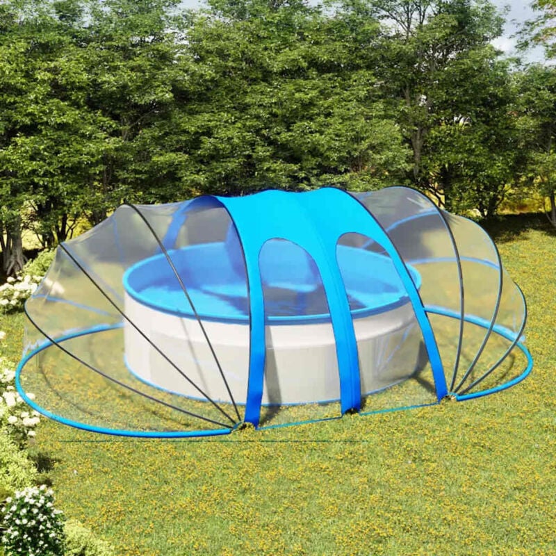 foto del prodotto calotta per piscina ovale 620x410x205 cm cod mxl 58350
