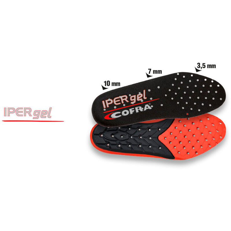 foto del prodotto calza iper gel cofra taglia 42 antistatico ultra comfort alta respirabilit 