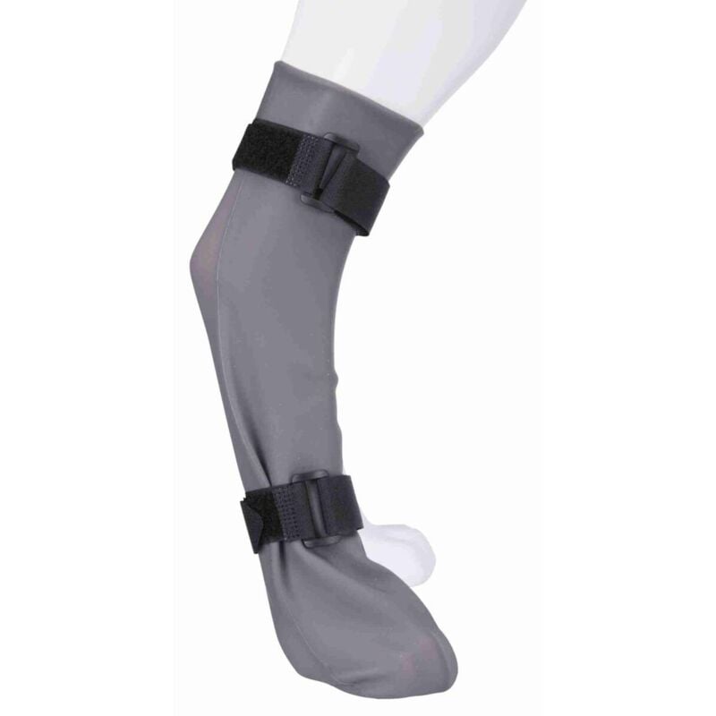 foto del prodotto calza protettiva in silicone grigio: s: 6cm/30cm