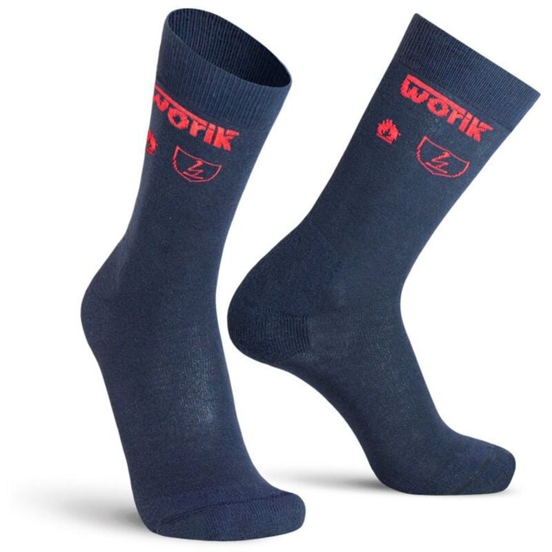 foto del prodotto calze medie da lavoro worik anti flame pro 43 46 blu