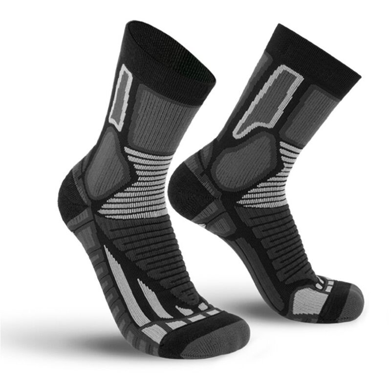 foto del prodotto calze tecniche medie worik sport pro 45 47 nero grigio