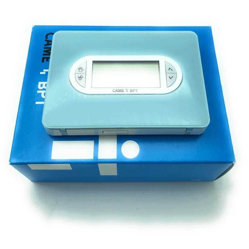 foto del prodotto came cronotermostato digitale a parete bianco o azzurro bpt th 450
