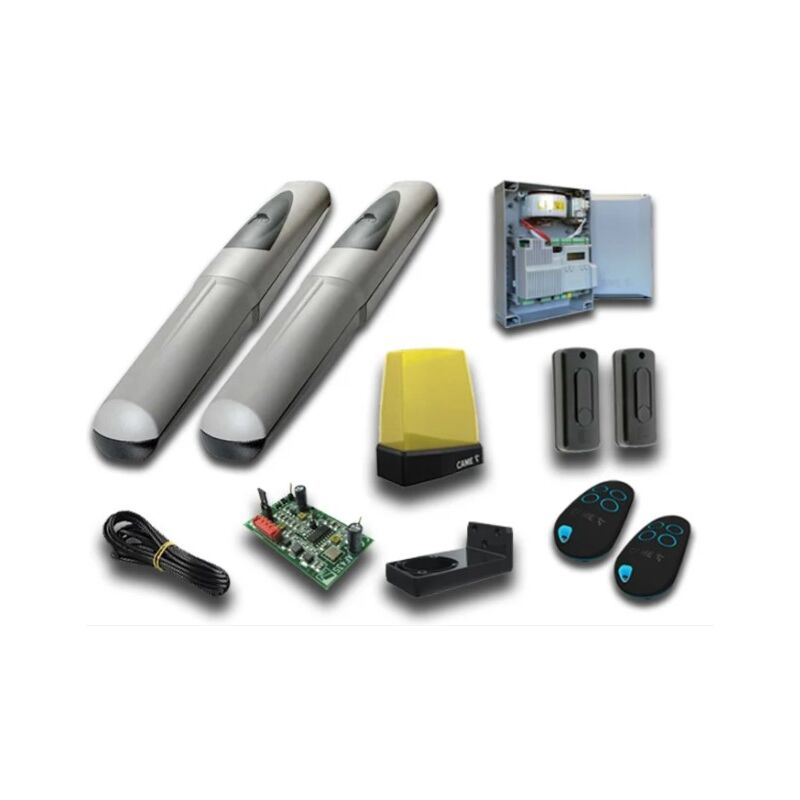 foto del prodotto came kit automazione cancello battente 2 motori axo u7311ml 24v max 3mt anta con quadro comando zlx24sa