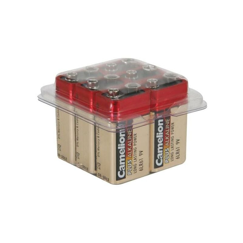 foto del prodotto camelion alcalina e block 9v 500mah 6 pz scatola 