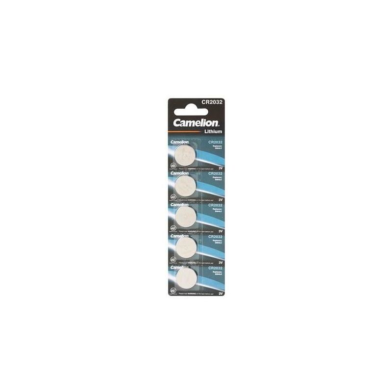 foto del prodotto camelion litio 2032 3.0v 230mah 5pz confezione 