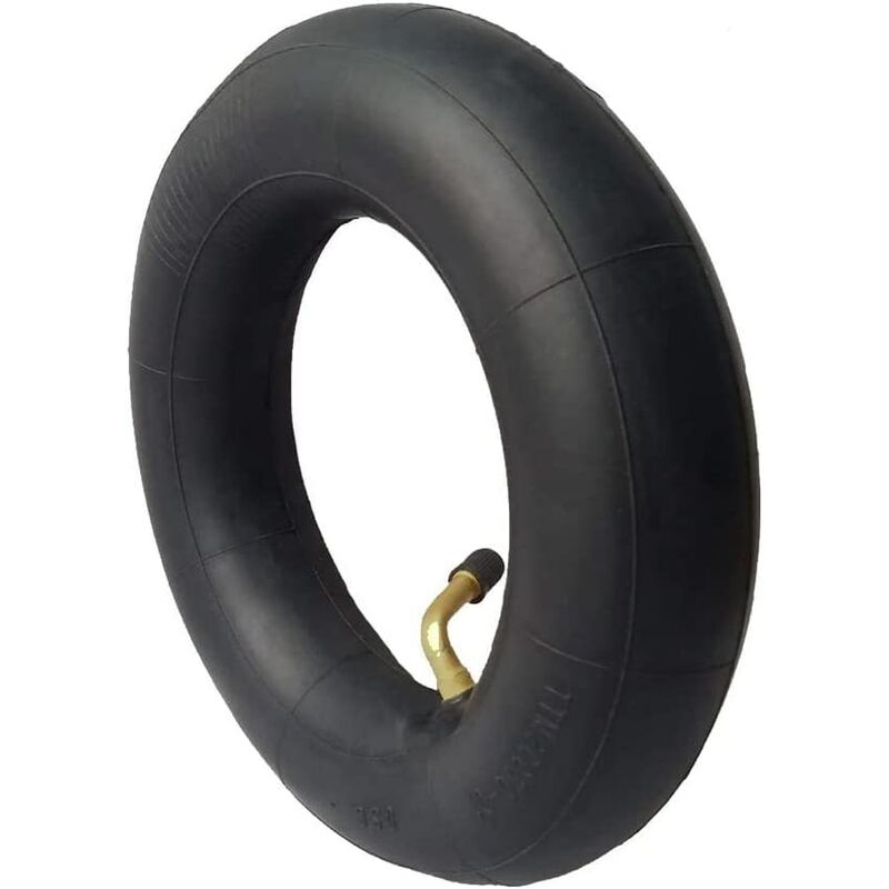 foto del prodotto camera d aria 200x50 con valvola curva in ferro tr87 per monopattino elettrico scooter pneumatici 8 x 2 carrozzina ecovelo