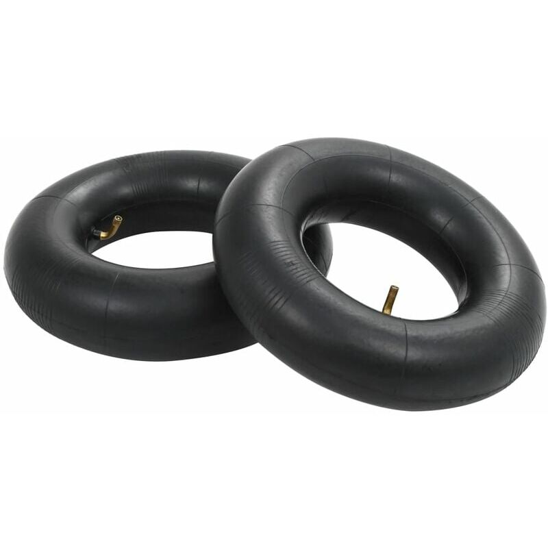 foto del prodotto camere d aria per carriola 2 pz 13x5.00 6 gomma nera