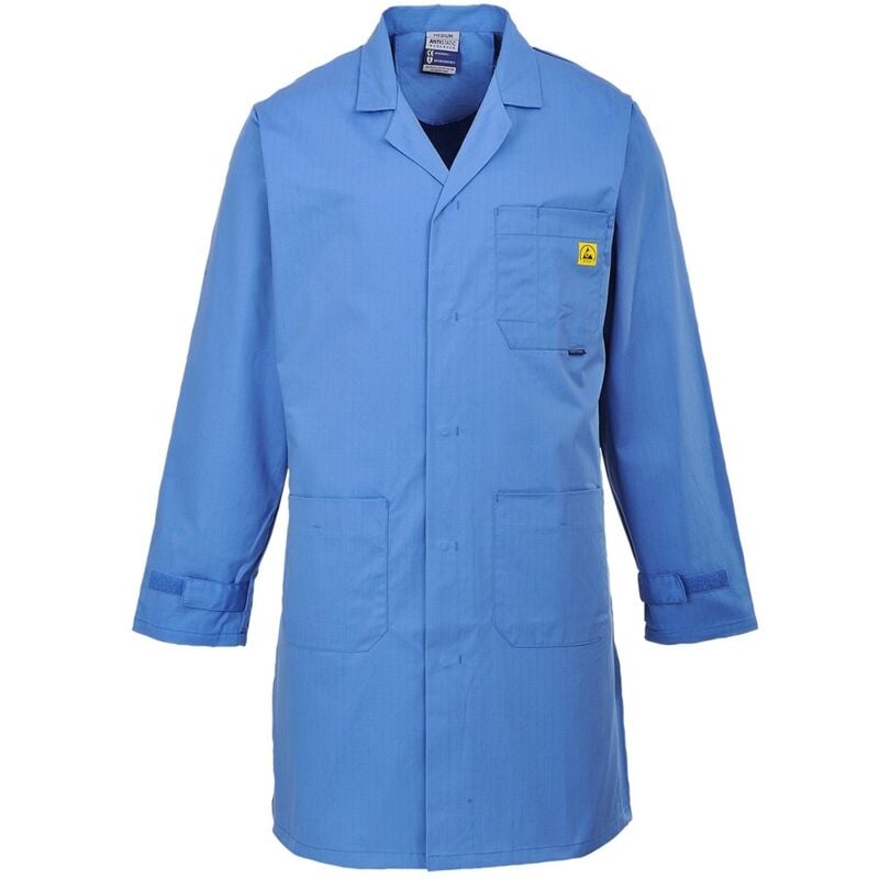 foto del prodotto camice da lavoro blu antistatico esd celeste l